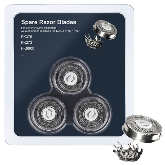 Cuchillas de repuesto Qimmaol para afeitadoras eléctricas de las series FK375S, FK375, FK373, FK377 y FK8600.