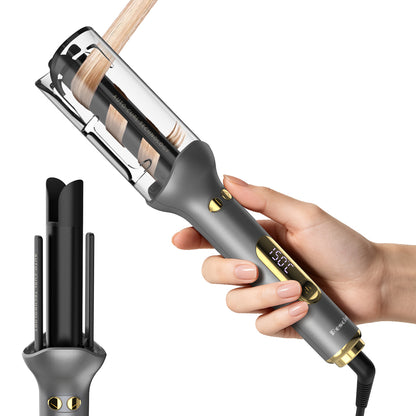 Qimmaol G-310 Rizador de Pelo Automático (25 mm) | 14 Ajustes de Temperatura (100–230 °C) / Antiquemaduras / Calentamiento Rápido / Cuidado Iónico